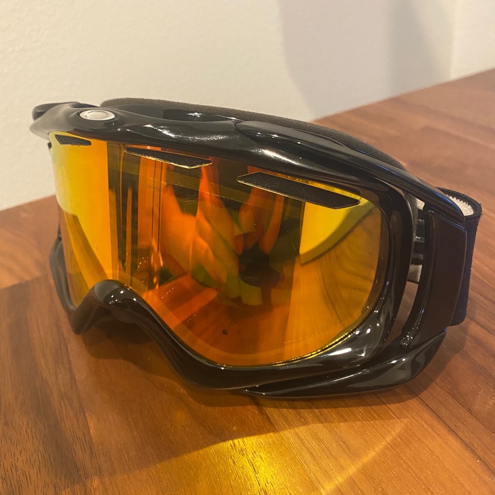 Oakley Crowbar Goggles Fire Iridium